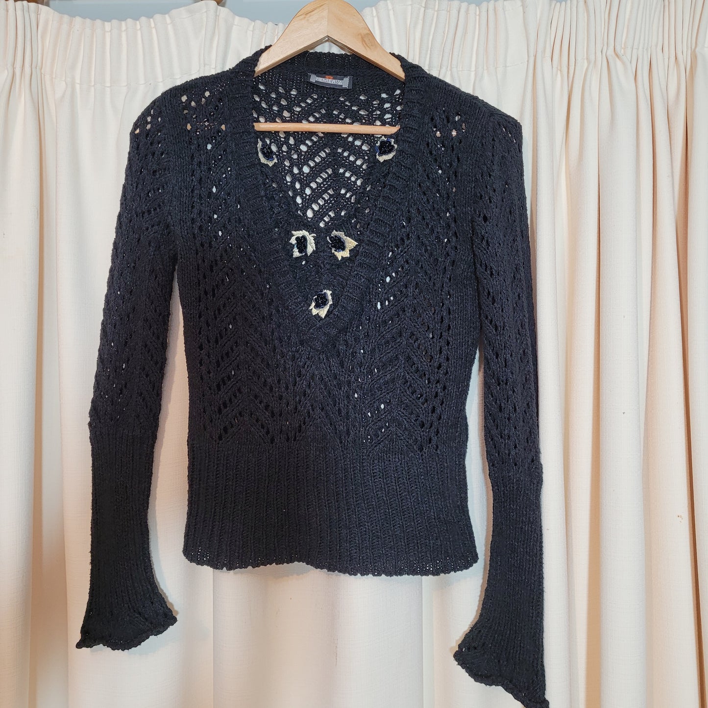 Gorgeous vintage crochet top - sweater