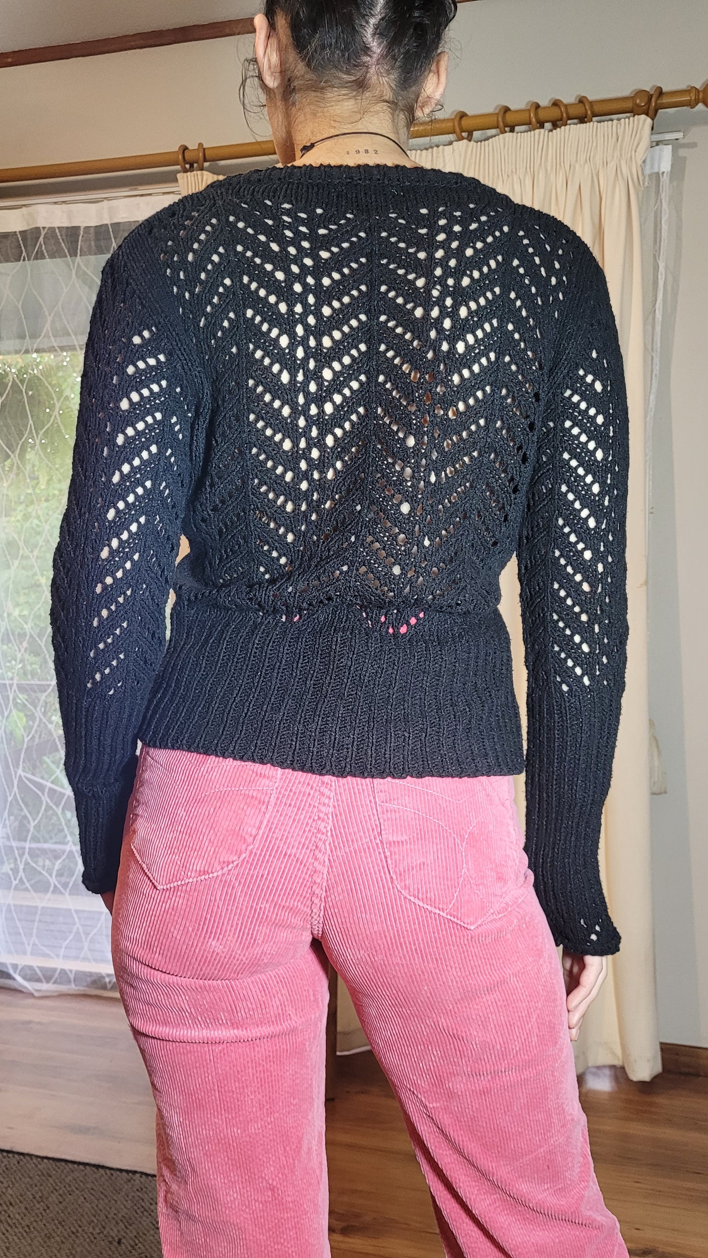 Gorgeous vintage crochet top - sweater