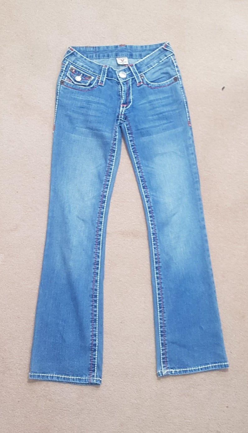 Size 24 vintage denim Y2k True Religion Jeans - Denim