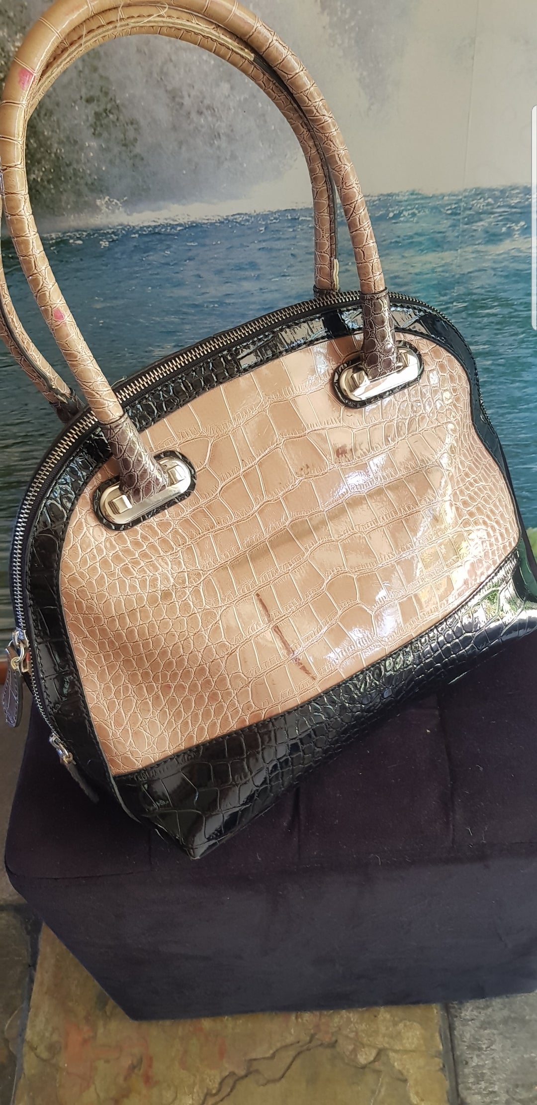 Authentic Guess hand bag