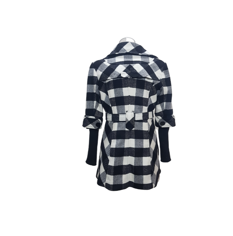 Plaid preloved Coat - 23 Hours Vingt-trois Arrondissements Jacket