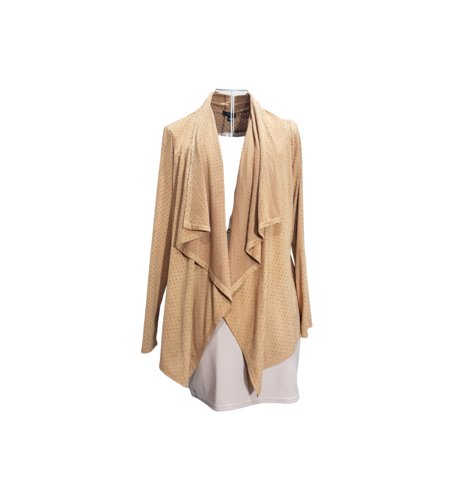 Chic Sophistication - Preloved K&C Coat/Jacket in Soft Fabric, Size Medium