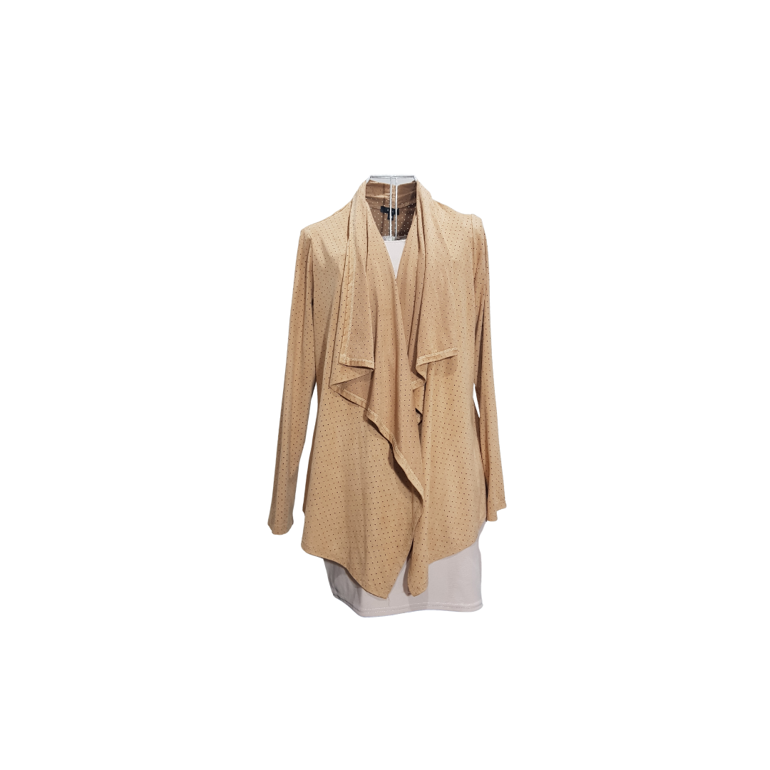 Chic Sophistication - Preloved K&C Coat/Jacket in Soft Fabric, Size Medium