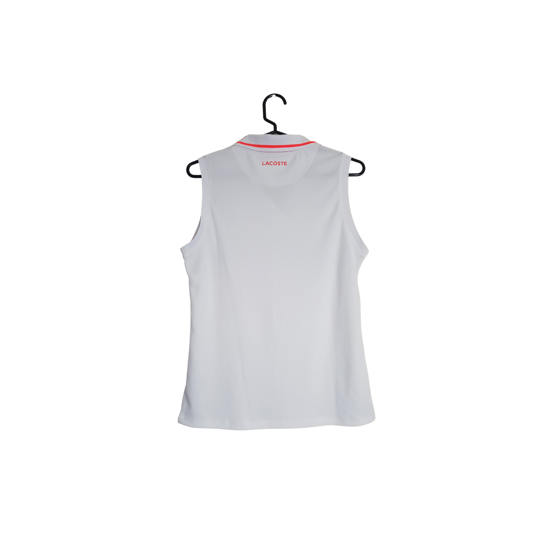 Lacoste Sport Women Sleveless Polo -Tank Size 38