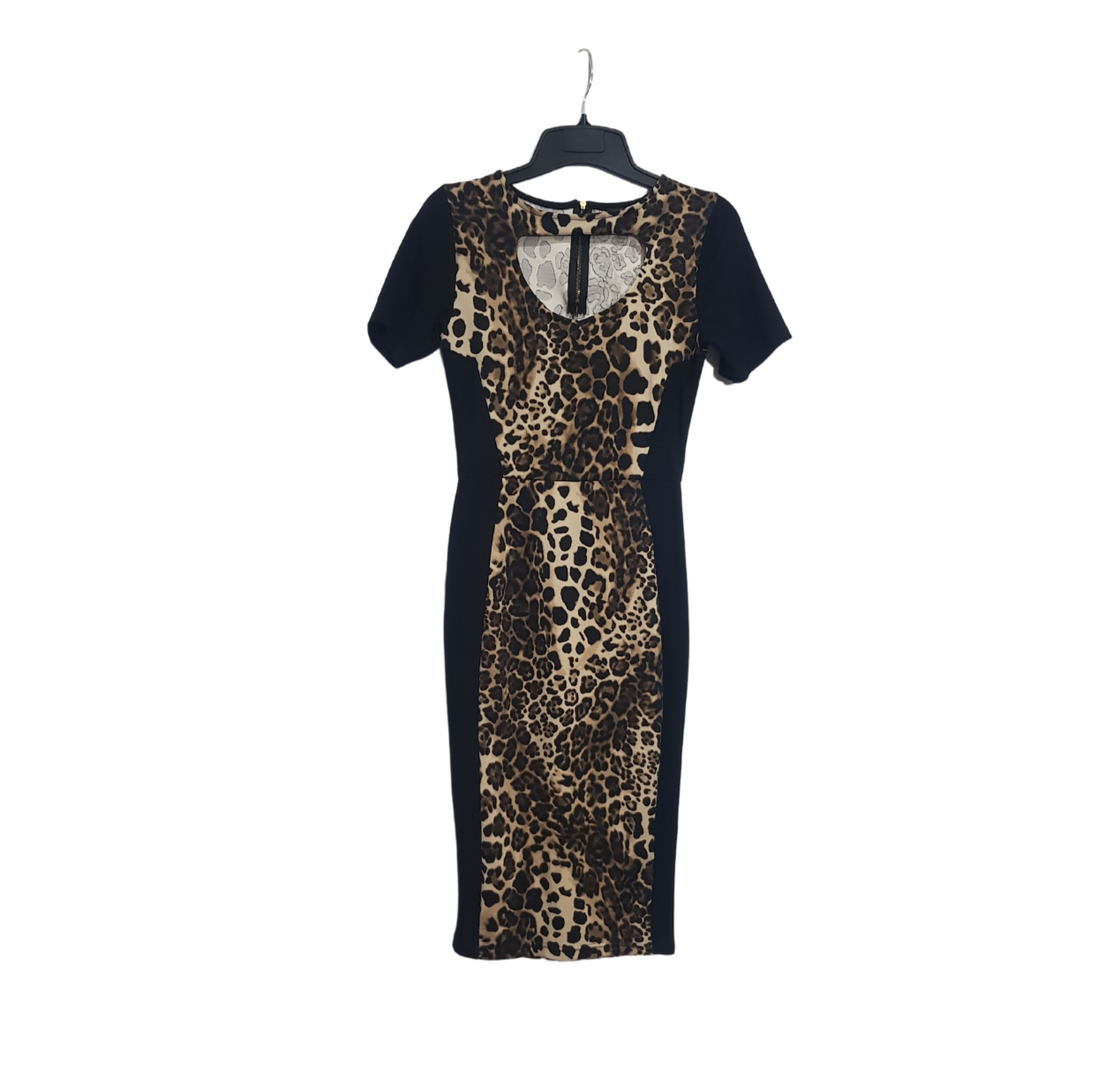 Pegged dress - animal print