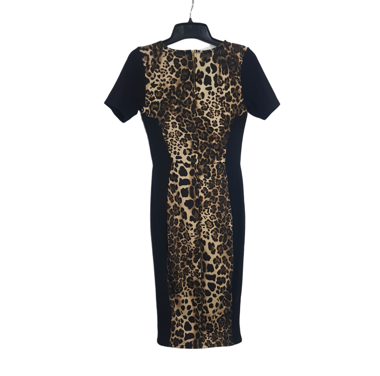 Pegged dress - animal print